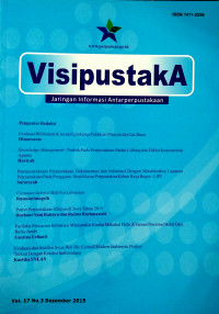 Visipustaka: Jaringan Informasi Antar Perpustakaan Vol 17 No.3