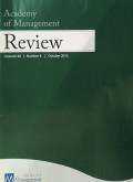 Academy of Management Review Vol 40 No.4