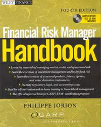 Financial risk manager handbook