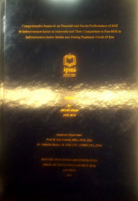 Comprehensive research on Financial and stocks performance of SOE in infrastructure sector in Indonesia and their comparison to Non-Soe in infrastructure sector before and during pandemic Covid-19 Era.