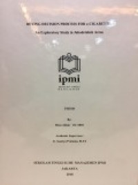 Effectiveness of IPMI’s Marketing Promotion Activities Towards IPMI Business School Brand Awareness