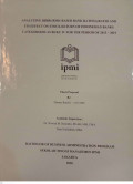 Analyzing RBBR (Risk-Based BANK Rating) Ratio and Its Effect on Stock Return of Indonnesian Banks
Categorizes As Buku IV for The Period of 2015 – 2019