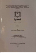 The Effects of Service Quality, Perceived Value and Customer Satisfaction on Customer Loyalty A Study of Five-Star Hotel Services in Jakarta