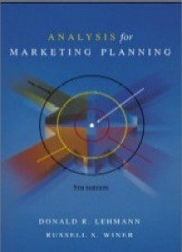 Analysis for marketing planning