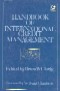 Handbook of international credit management