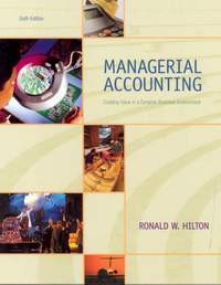 Managerial accounting : creating value in a dynamic business environment