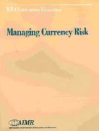 Managing currency risk