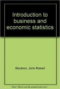 Introduction to business and economics statistics