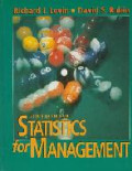 Statistics for management