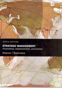 Strategic management : formulation, implementation, and control